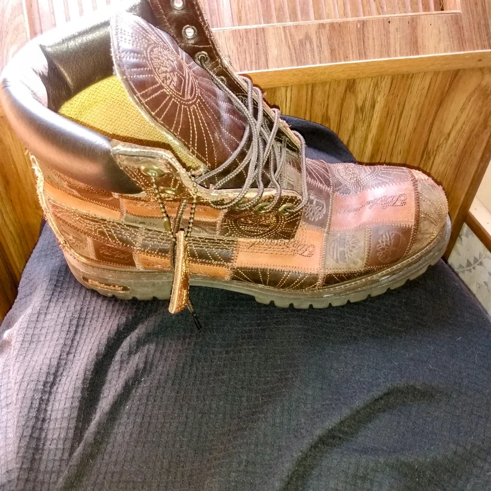 Timberland Authentic patch work boots - Picture 4 of 4